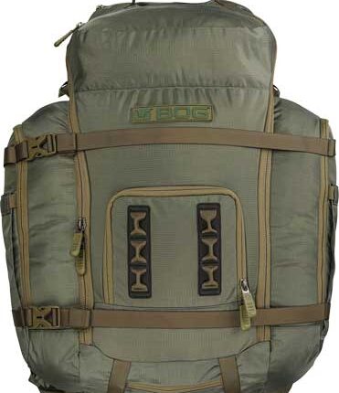 BOG HELIX 3500 BIVY BAG 420D - 3500 CU IN ROLL TOP MOSS