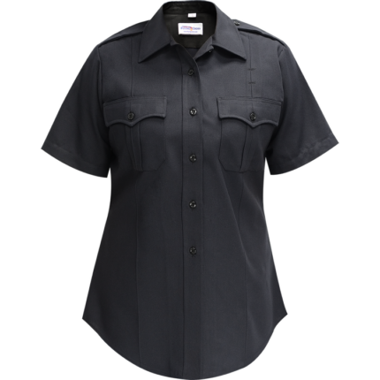 Deluxe Tropical Women's Short Sleeve Shirt w/ Traditional Collar