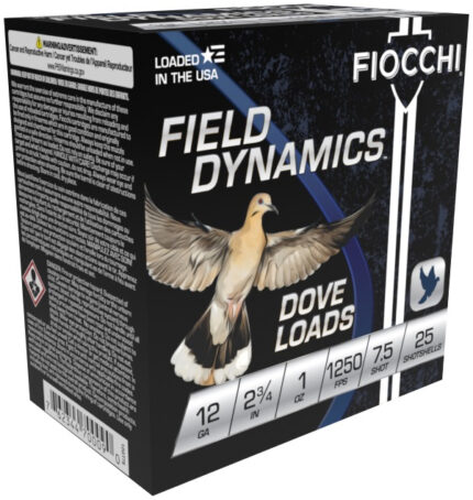 FIO FIELD DOVE 12GA 2.75 1OZ #7.5 25/10